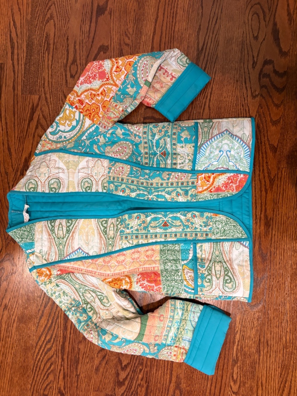 New open women’s fall patchwork jacket - Picture 5 of 9